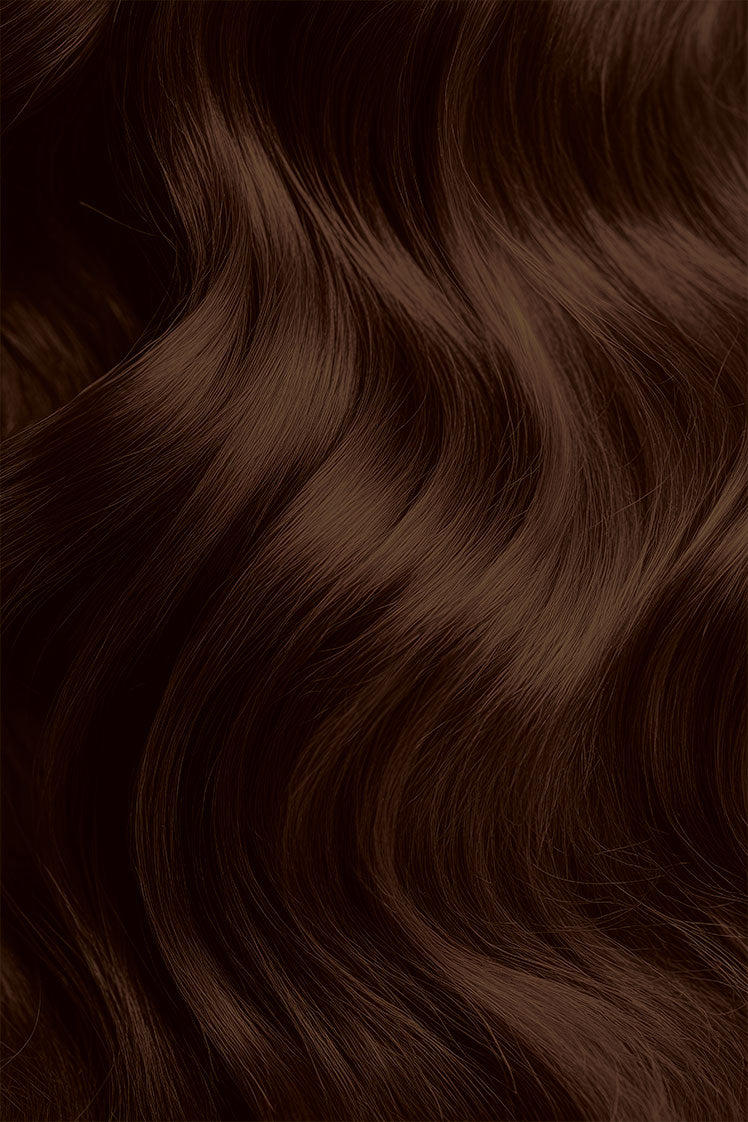 Hair color swatch sample for Bigen Permanent Powder shade 45